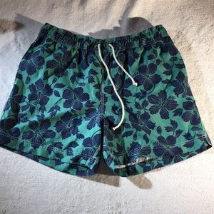 J. Crew Printed Swim Trunks